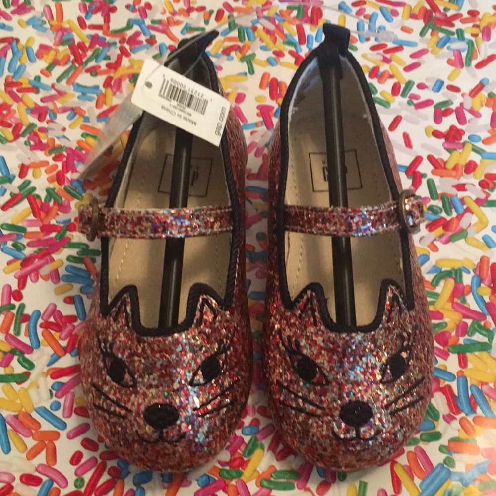 Baby gap cat flats